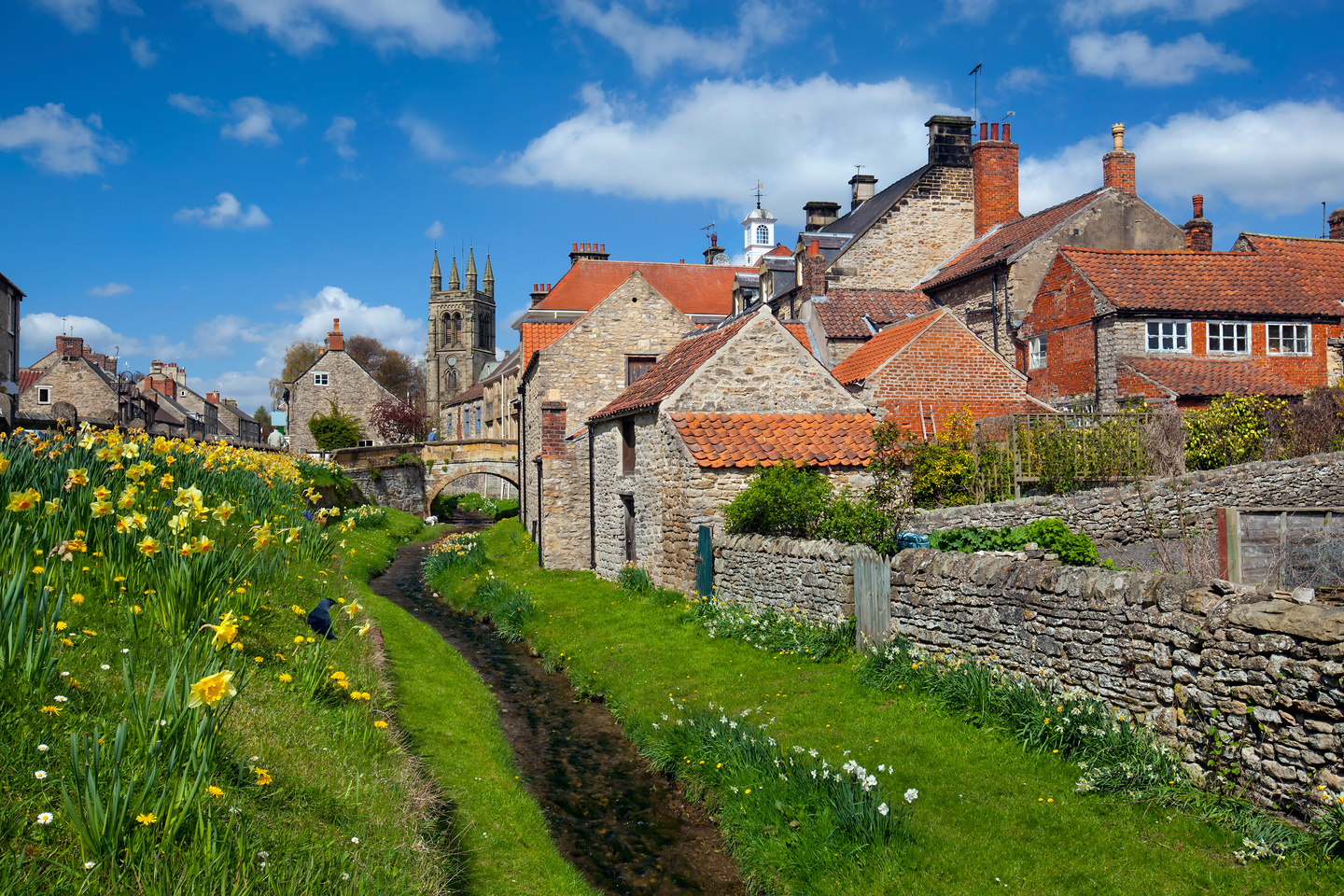 Helmsley - Looking up Borough Beck